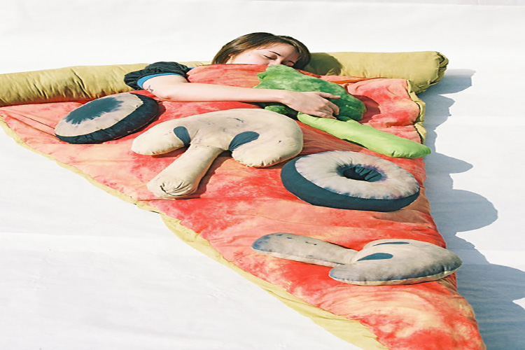 pizza slaapzak